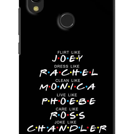 FRIENDS Character Redmi 7 Hard Case Back Cover by Casekaro