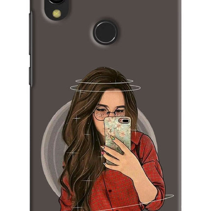 Selfie Queen Redmi 7 Hard Case Back Cover by Casekaro