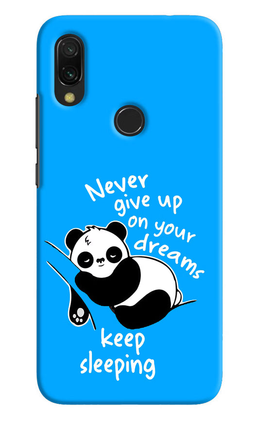 Keep Sleeping Redmi 7 Hard Case Back Cover by Casekaro