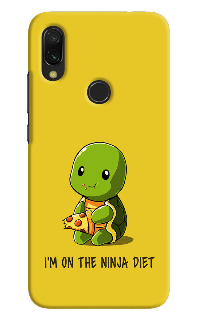 I'm on Ninja Diet Redmi 7 Hard Case Back Cover by Casekaro