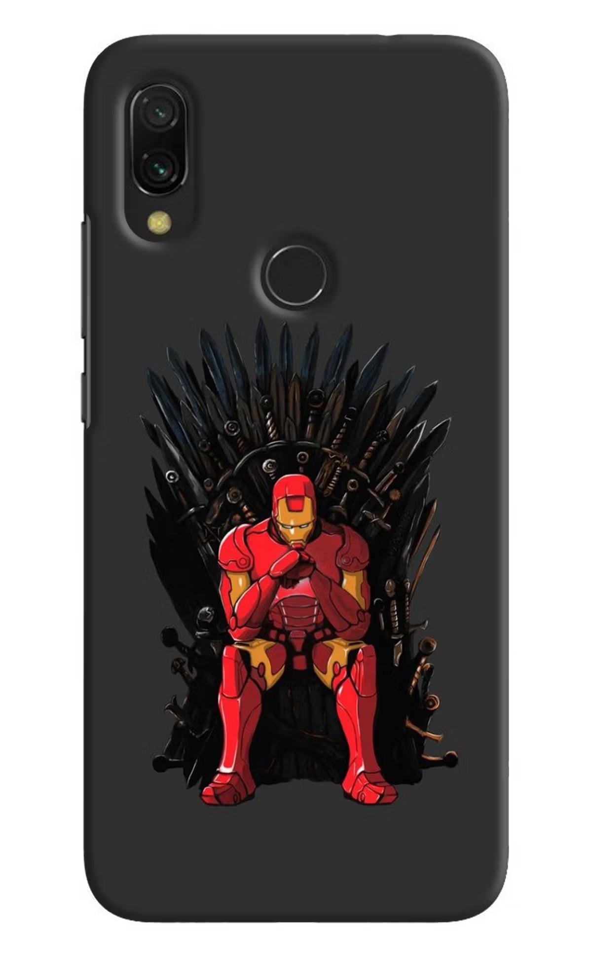 Ironman Throne Redmi 7 Hard Case Back Cover by Casekaro