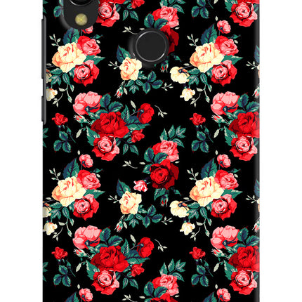 Rose Pattern Redmi 7 Hard Case Back Cover by Casekaro