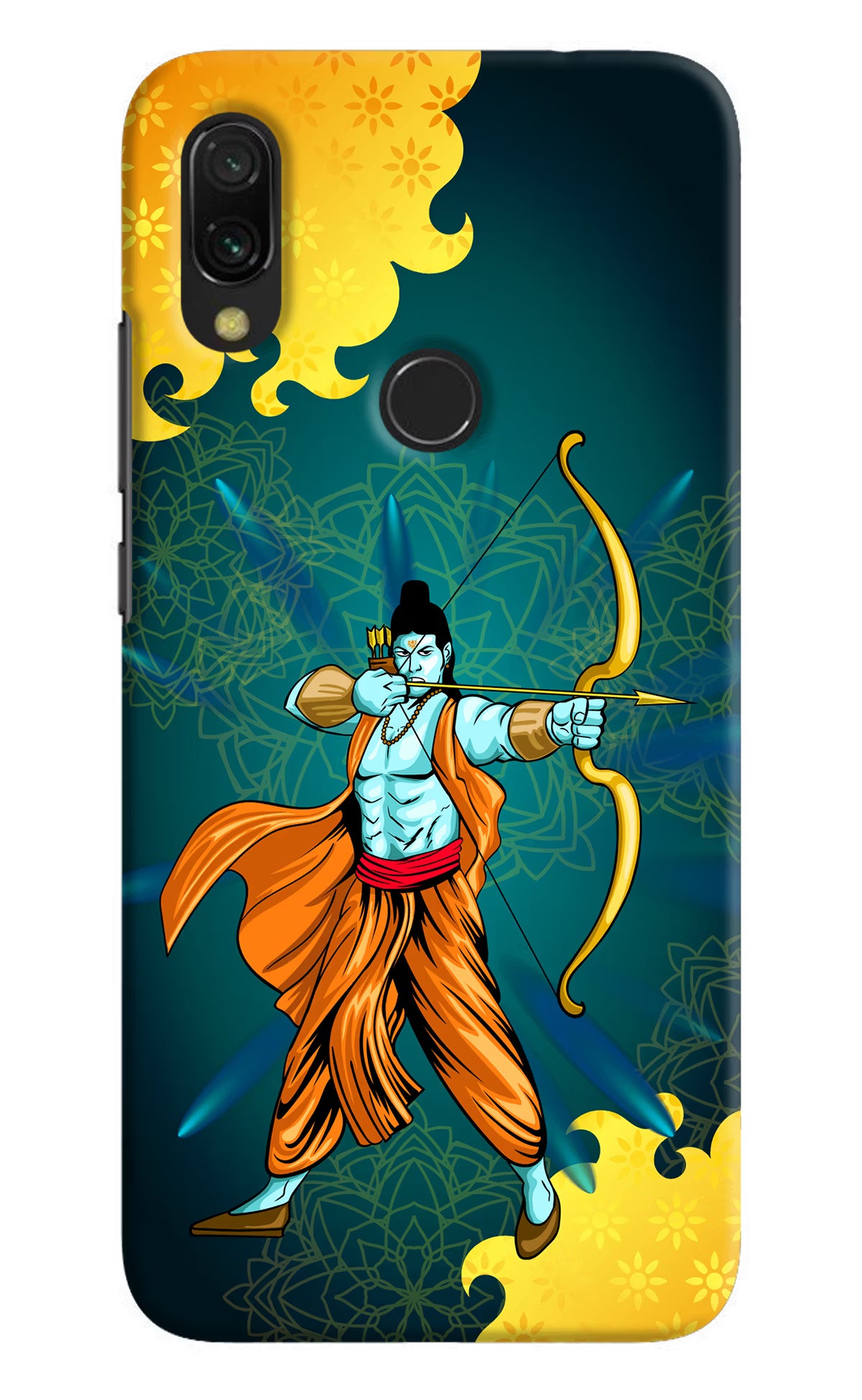 Lord Ram - 6 Redmi 7 Hard Case Back Cover by Casekaro