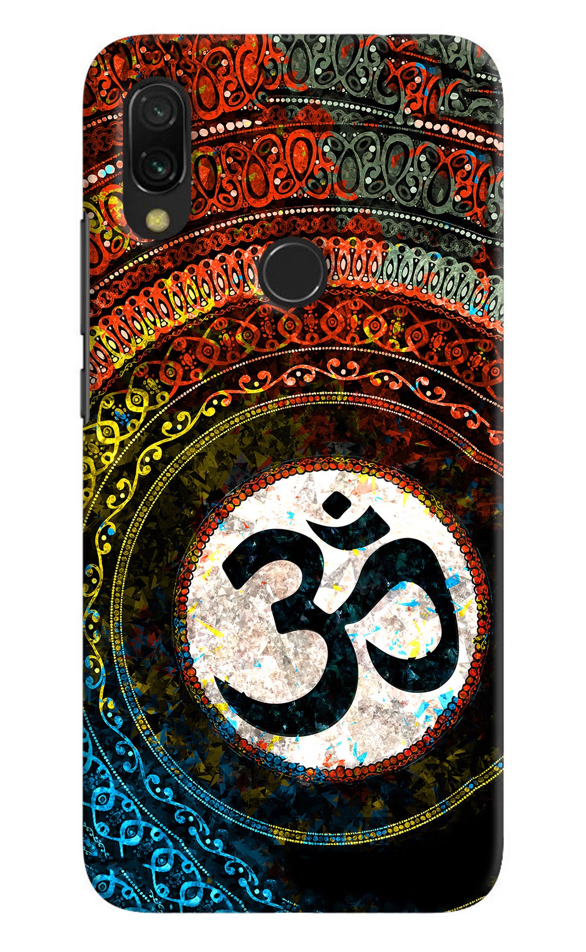 Om Cultural Redmi 7 Hard Case Back Cover by Casekaro