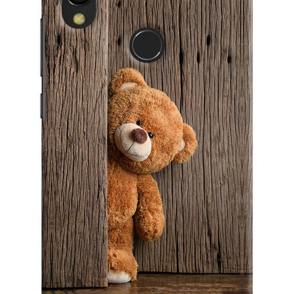Teddy Wooden Redmi 7 Hard Case Back Cover by Casekaro