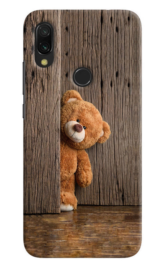Teddy Wooden Redmi 7 Hard Case Back Cover by Casekaro