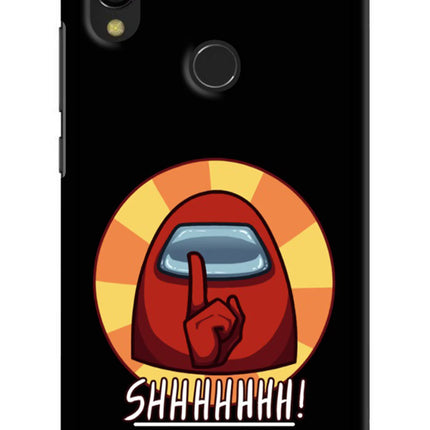 Among Us Shhh! Redmi 7 Hard Case Back Cover by Casekaro