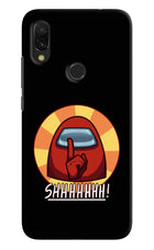 Among Us Shhh! Redmi 7 Hard Case Back Cover by Casekaro