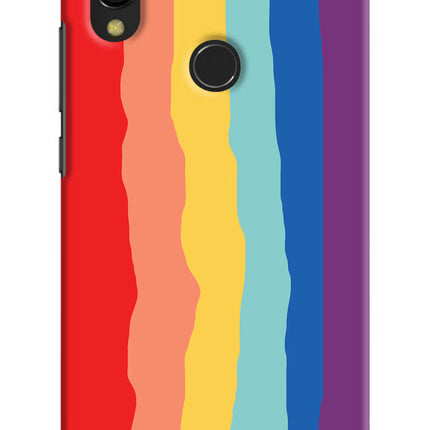 Rainbow Redmi 7 Hard Case Back Cover by Casekaro