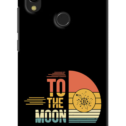 To the Moon Redmi 7 Hard Case Back Cover by Casekaro