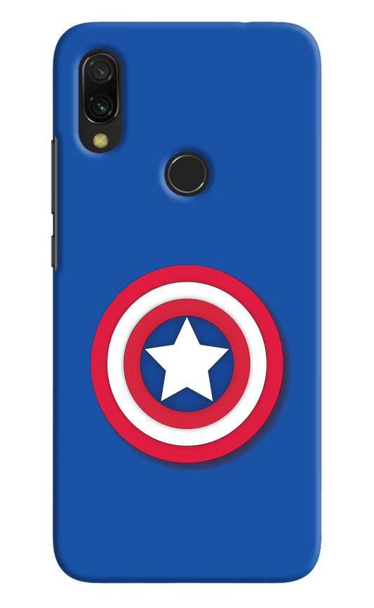 Shield Redmi 7 Hard Case Back Cover by Casekaro