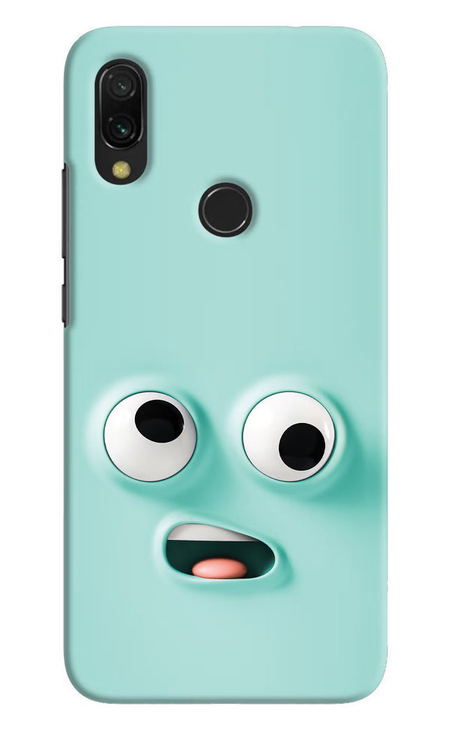 Funny Cartoon Redmi 7 Hard Case Back Cover by Casekaro