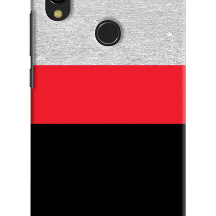 Tri Color Pattern Redmi 7 Hard Case Back Cover by Casekaro