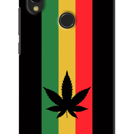 Weed Flag Redmi 7 Hard Case Back Cover by Casekaro