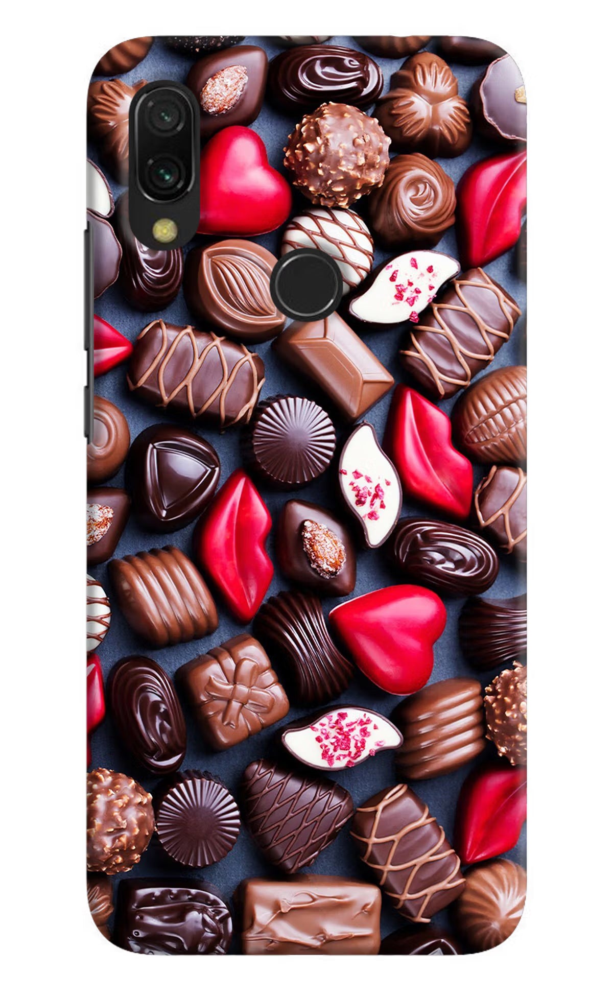 Chocolates Redmi 7 Hard Case Back Cover by Casekaro