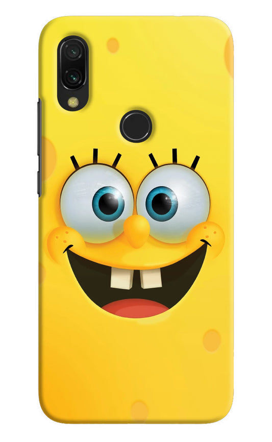 Sponge 1 Redmi 7 Hard Case Back Cover by Casekaro