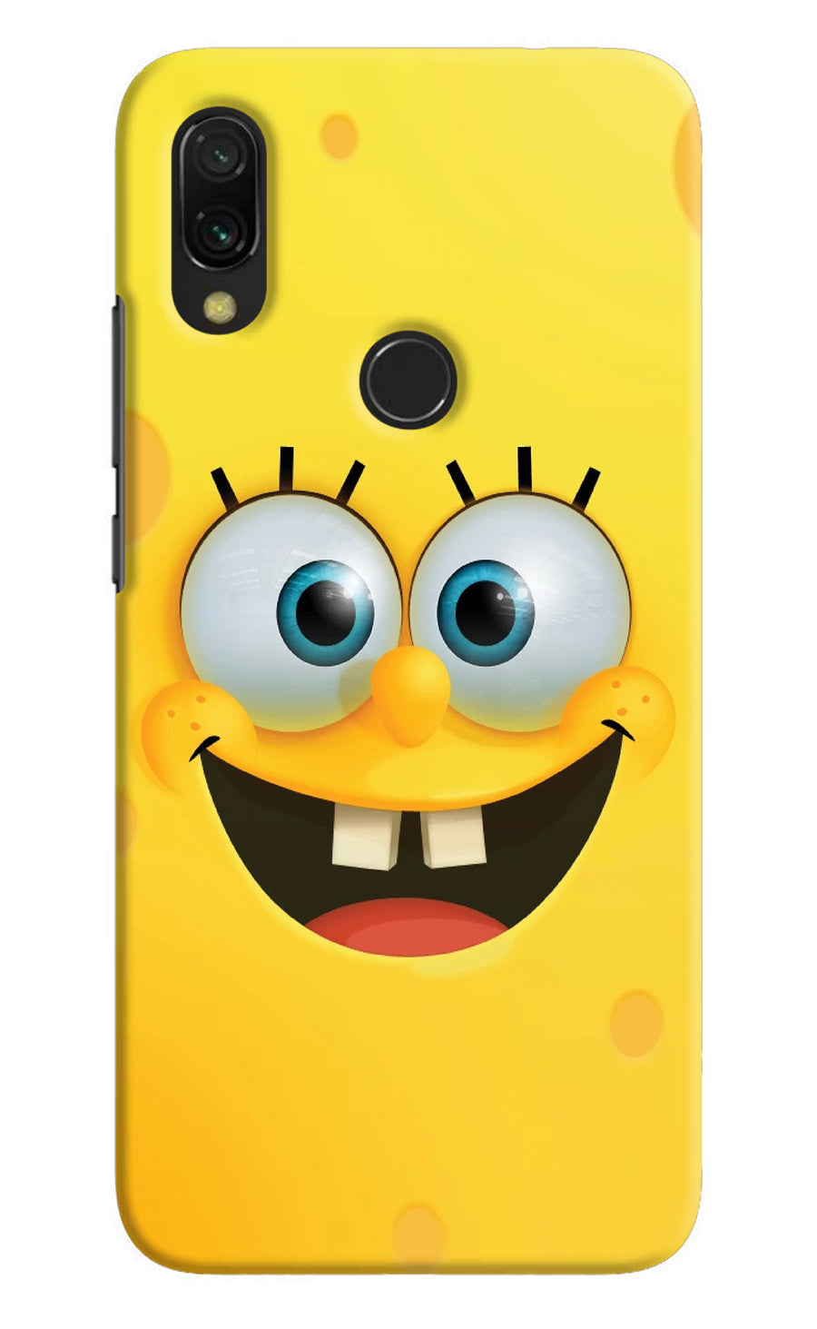 Sponge 1 Redmi 7 Back Cover, Hard case