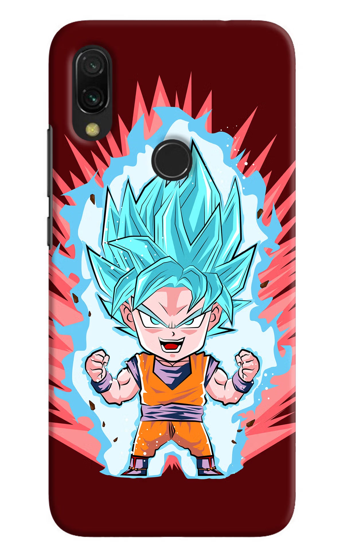 Goku Little Redmi 7 Hard Case Back Cover by Casekaro