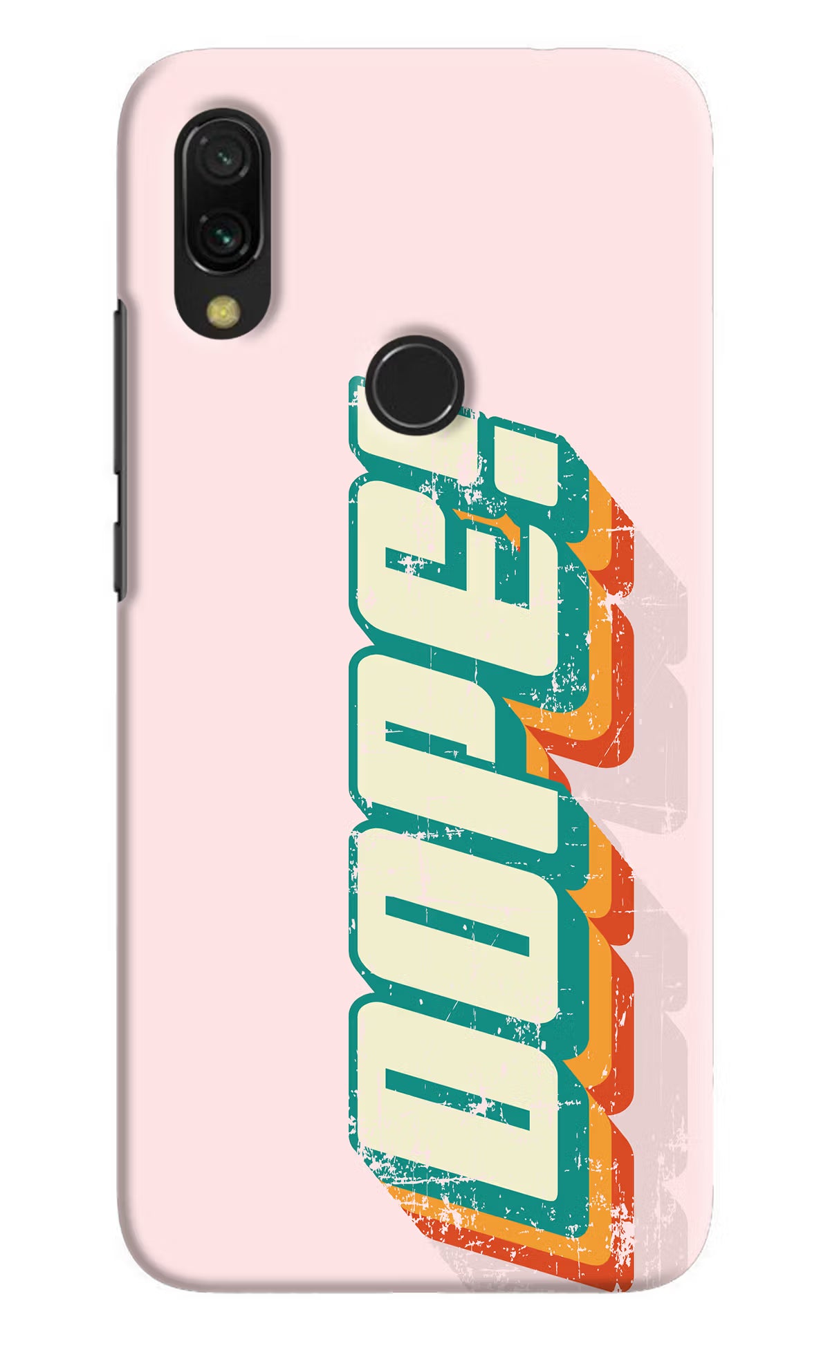 Dope Redmi 7 Hard Case Back Cover by Casekaro