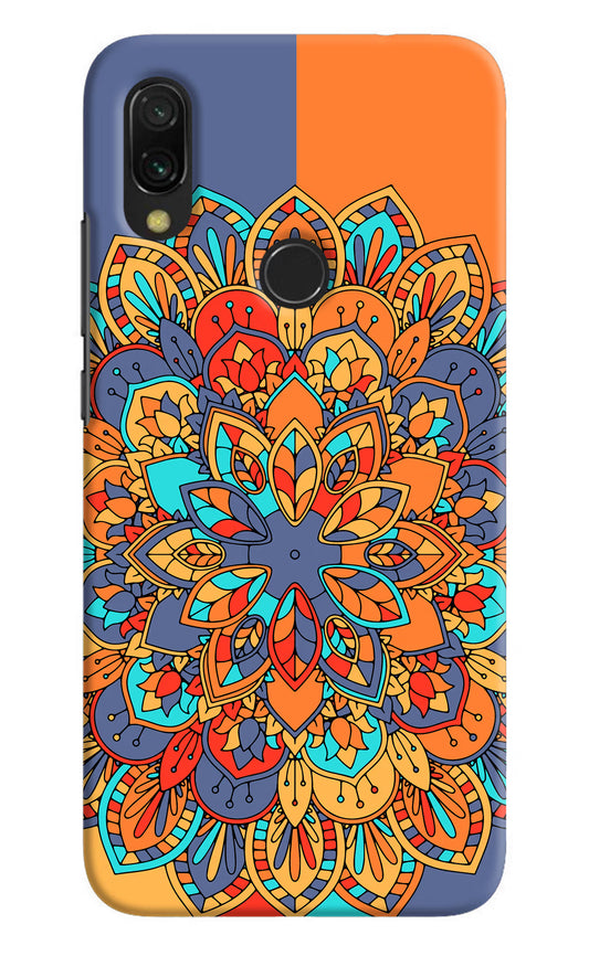 Color Mandala Redmi 7 Hard Case Back Cover by Casekaro