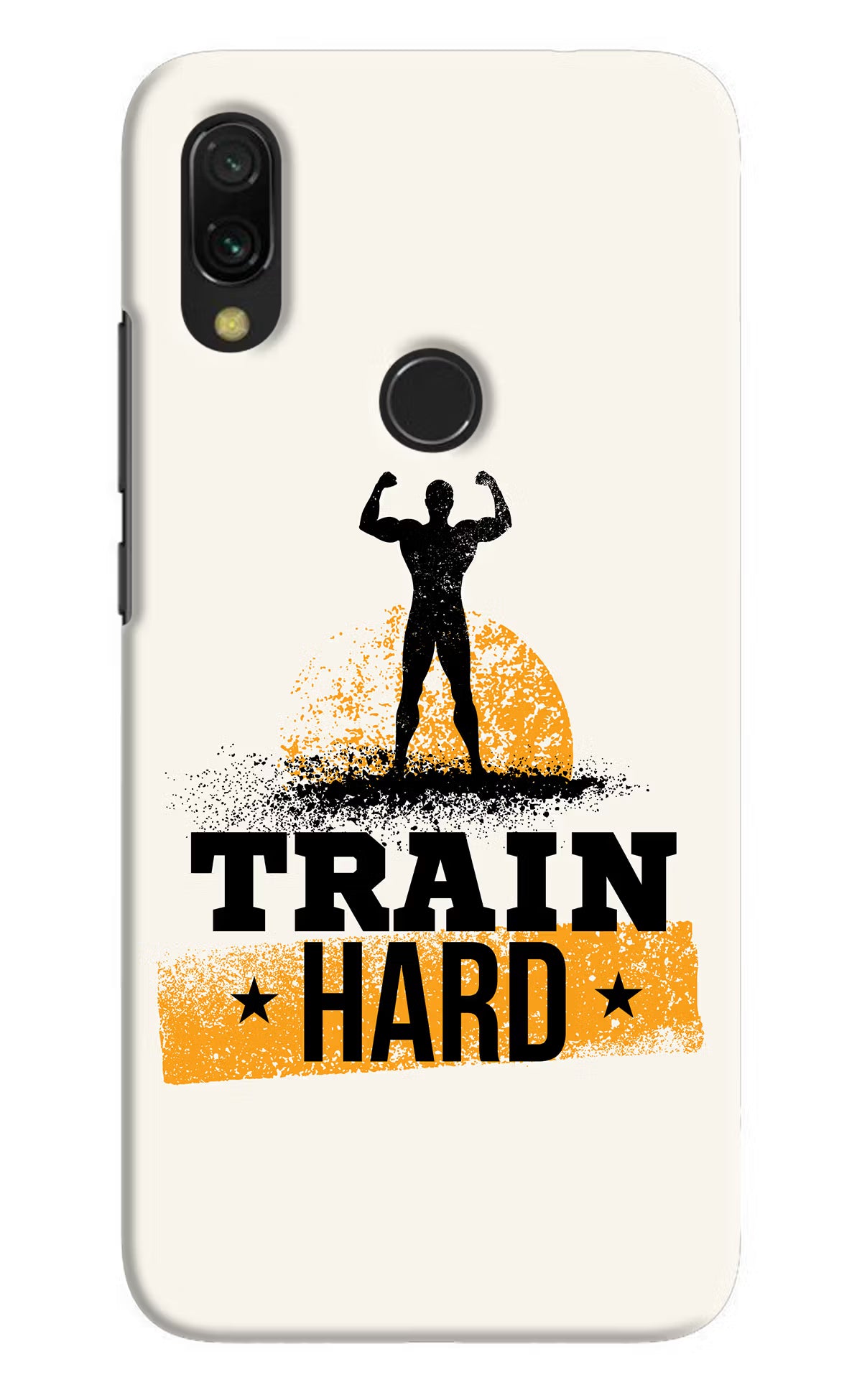 Train Hard Redmi 7 Hard Case Back Cover by Casekaro