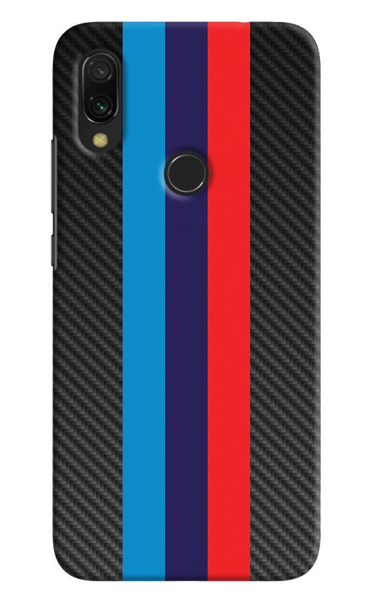 BMW Stripes Pattern Redmi 7 Back Cover