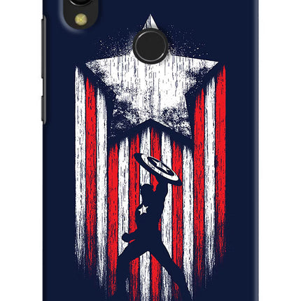 Captain America Marvel Art Redmi 7 Hard Case Back Cover by Casekaro