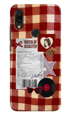 Queen of Disaster Redmi 7 Hard Case Back Cover by Casekaro