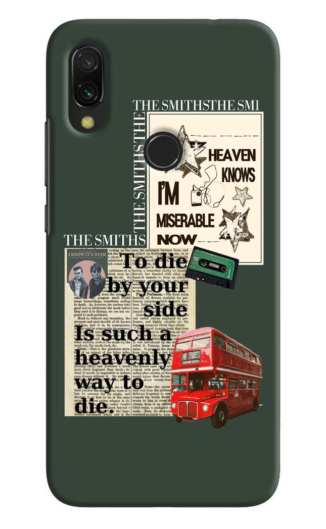 The Smiths Redmi 7 Hard Case Back Cover by Casekaro