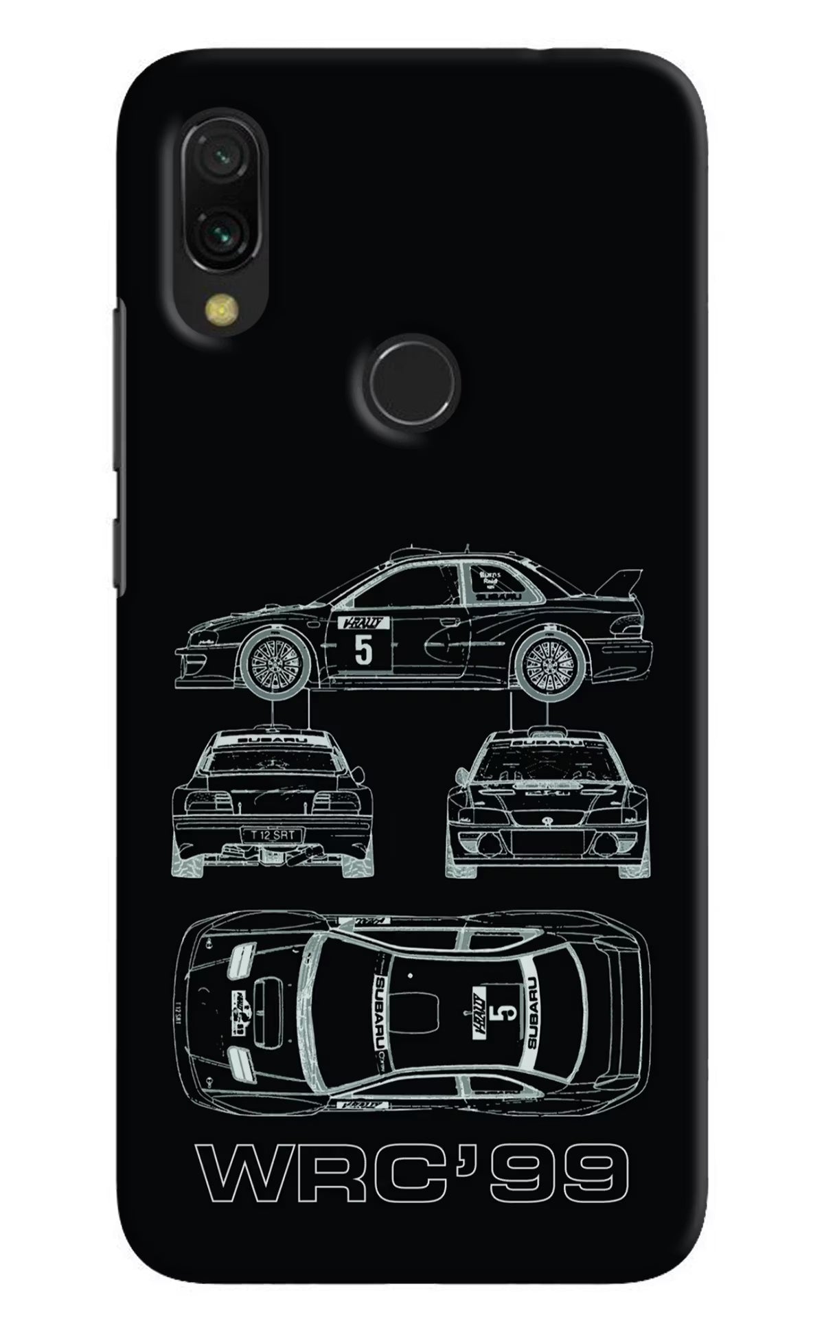 WRC'99 Redmi 7 Hard Case Back Cover by Casekaro
