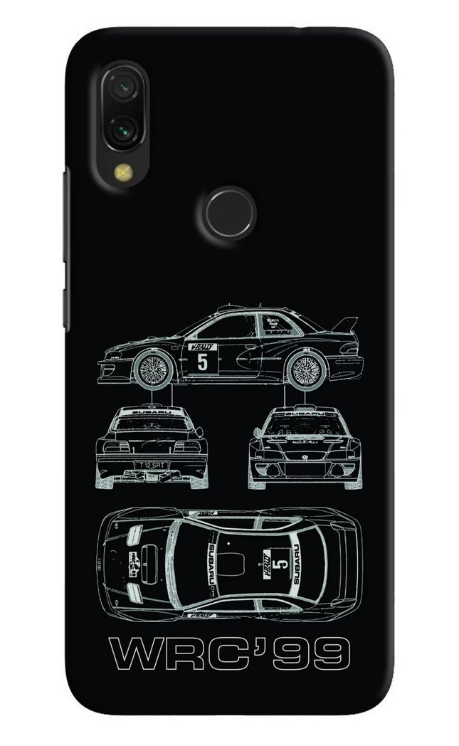 WRC'99 Redmi 7 Hard Case Back Cover by Casekaro