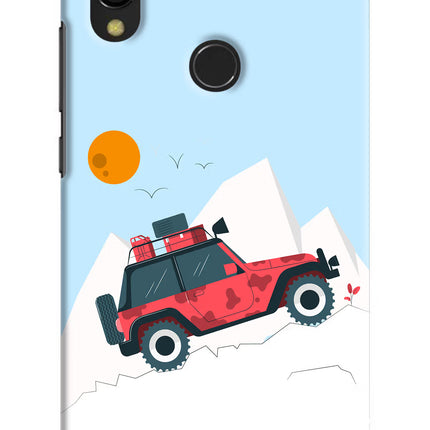 Mountain Trail Beast Redmi 7 Hard Case Back Cover by Casekaro
