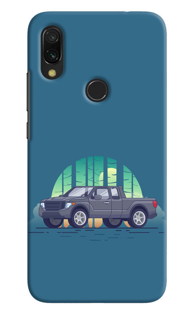 Retro Garage Vibe Redmi 7 Hard Case Back Cover by Casekaro