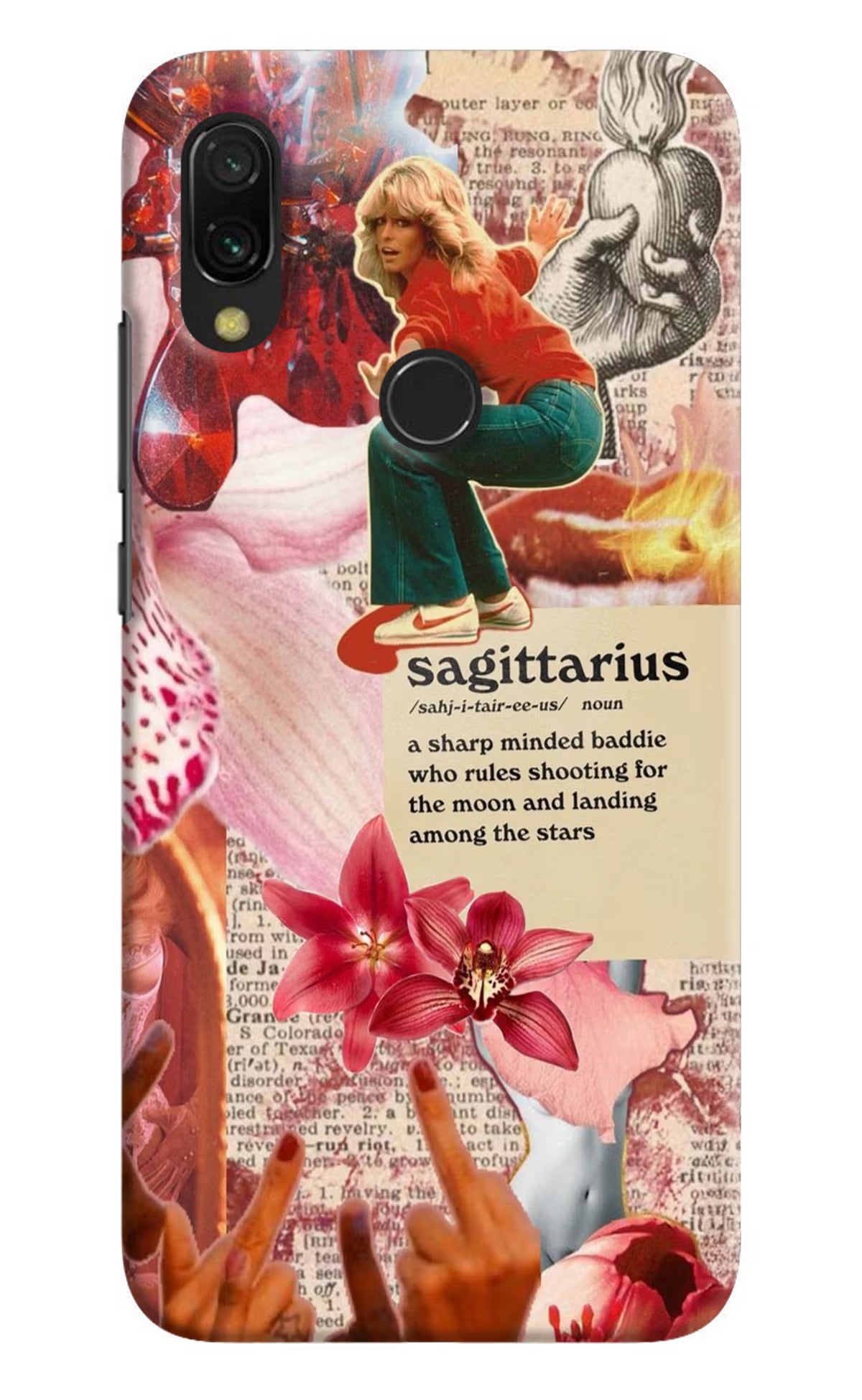 Sagittarius Zodiac Redmi 7 Hard Case Back Cover by Casekaro