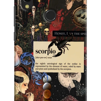 Scorpio Zodiac Redmi 7 Hard Case Back Cover by Casekaro