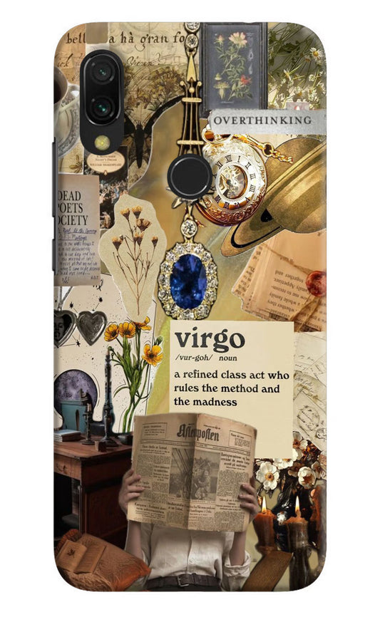Virgo Zodiac Redmi 7 Hard Case Back Cover by Casekaro
