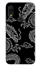 Twin Dragons Redmi 7 Hard Case Back Cover by Casekaro