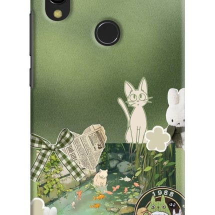 Aesthetic anime Redmi 7 Hard Case Back Cover by Casekaro