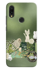 Aesthetic anime Redmi 7 Hard Case Back Cover by Casekaro
