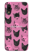 Pink Cats Redmi 7 Hard Case Back Cover by Casekaro