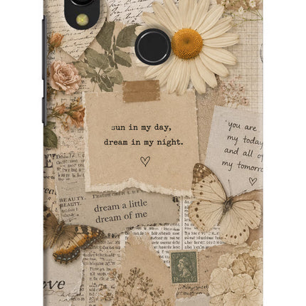Vintage case Redmi 7 Hard Case Back Cover by Casekaro