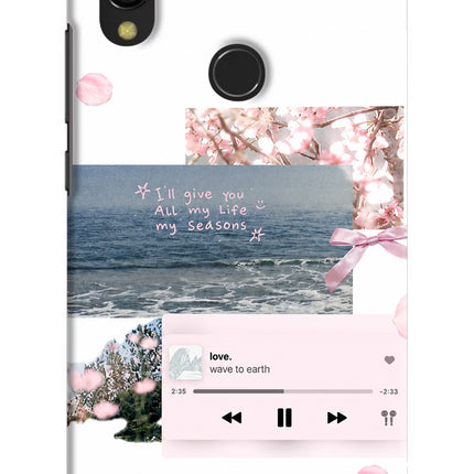 Wave to earth Redmi 7 Hard Case Back Cover by Casekaro
