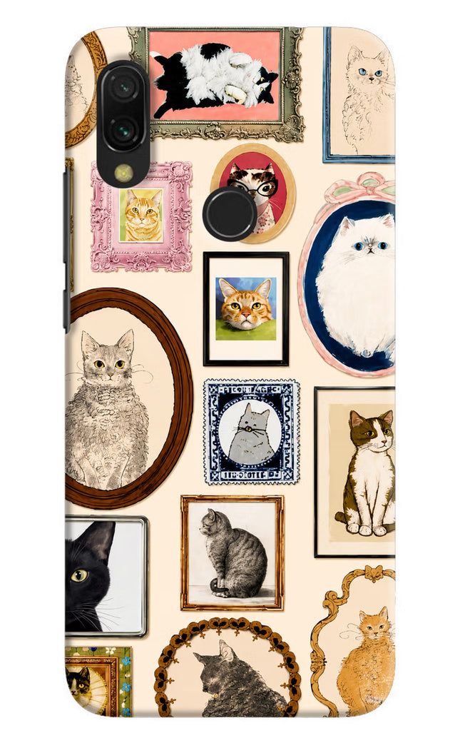 Mirror Cats Redmi 7 Hard Case Back Cover by Casekaro