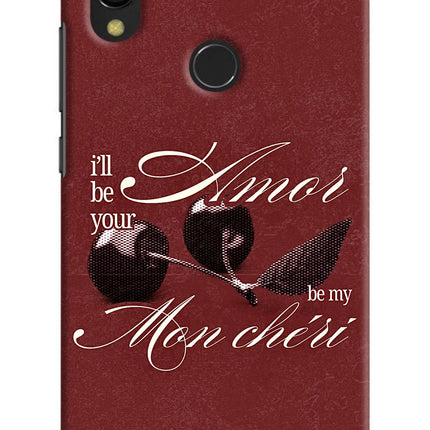 Velvet Cherry Redmi 7 Hard Case Back Cover by Casekaro