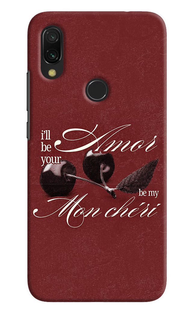 Velvet Cherry Redmi 7 Hard Case Back Cover by Casekaro