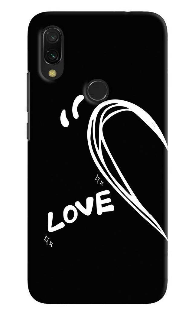 Love Line Redmi 7 Hard Case Back Cover by Casekaro