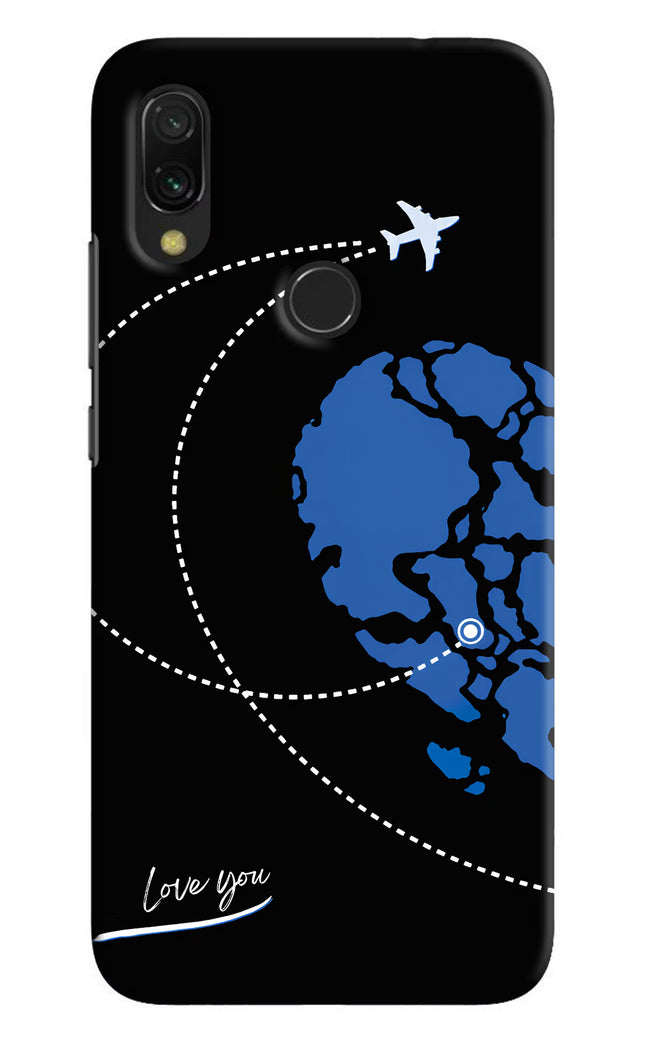 Love Orbit Redmi 7 Hard Case Back Cover by Casekaro