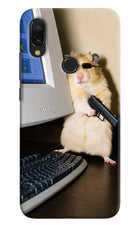 Hacker Hamster Redmi 7 Hard Case Back Cover by Casekaro