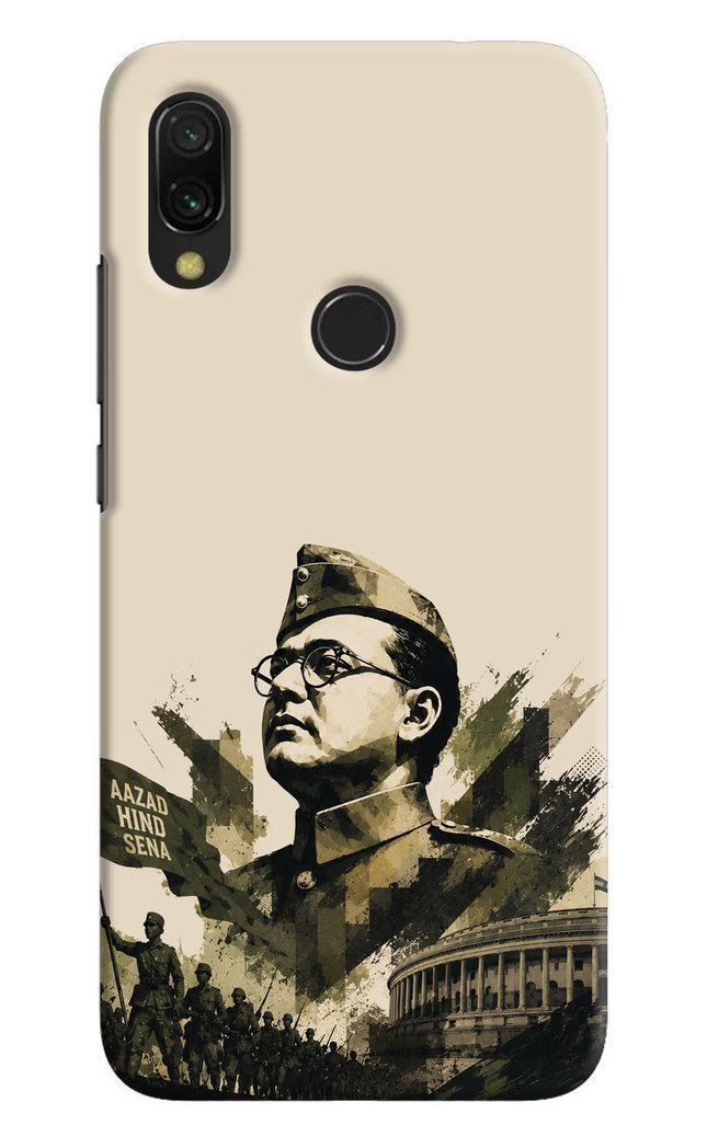 Netaji Rising Redmi 7 Back Cover