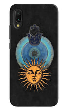 Divine Sun Redmi 7 Hard Case Back Cover by Casekaro